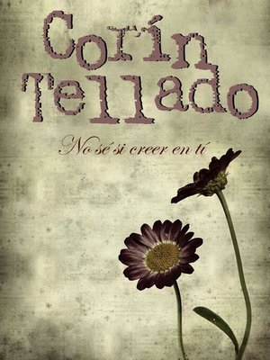 cover image of No sé si creer en ti
